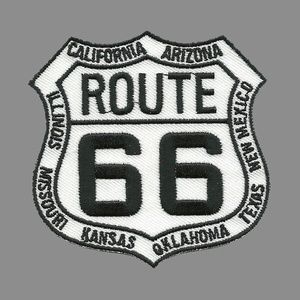 Route 66 Patch With all Route State Names Iron On